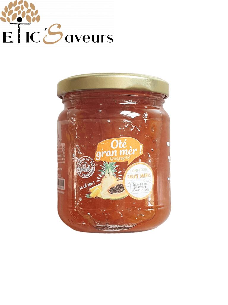 confiture-papaye-ananas confiture-papaye-ananas
