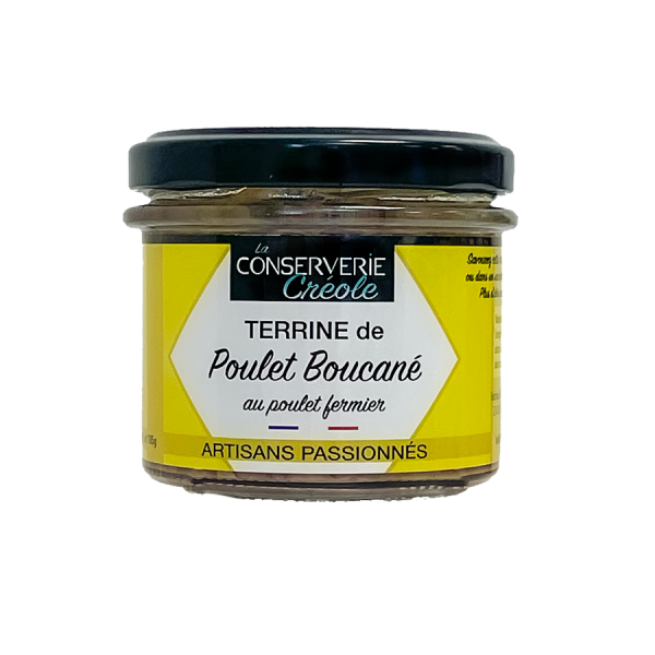 TER-PB-105 Terrine de poulet boucané